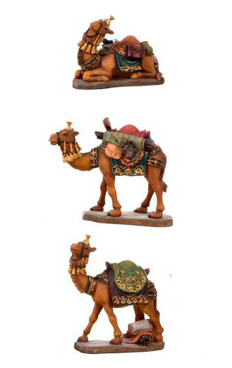 SET DE 3 CAMELLOS (12 CM DE ALTO)