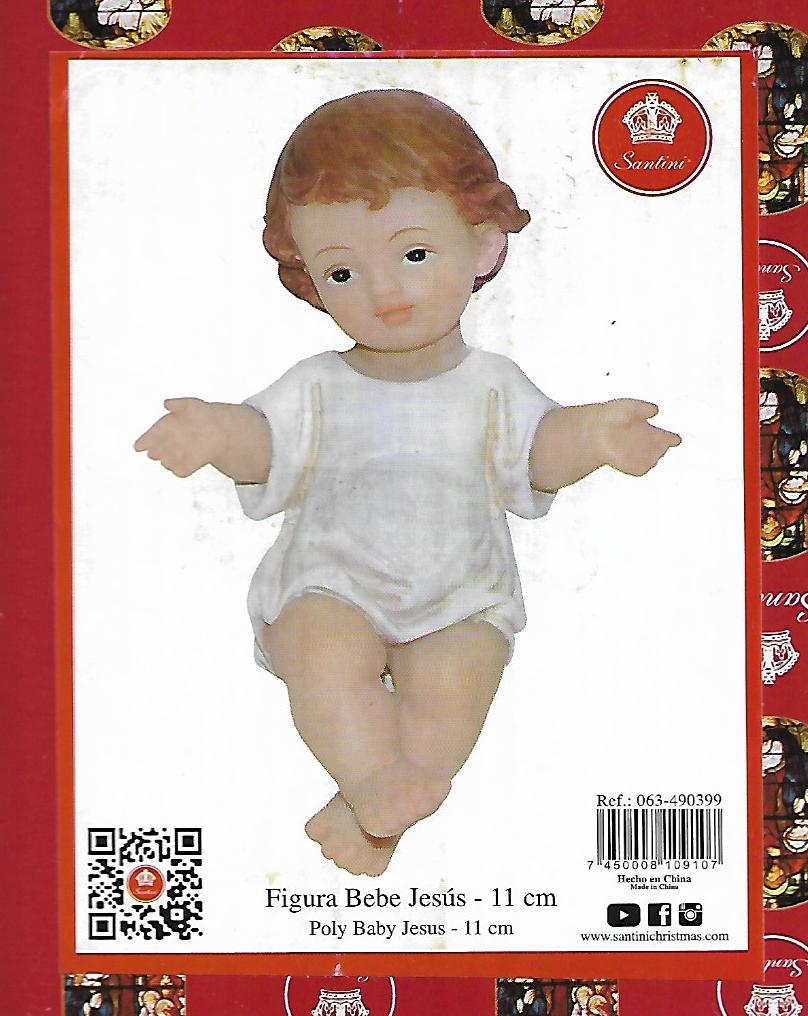 NIÑO DIOS VESTIDO (490399) 12 CTM