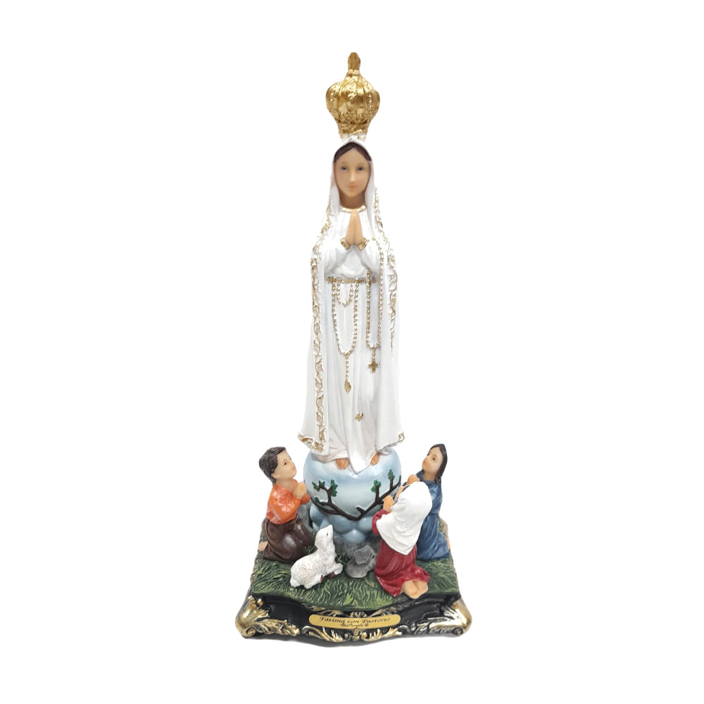 VIRGEN DE FATIMA CON PASTORES 8
