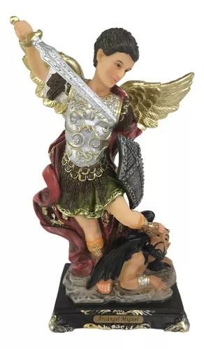 SAN MIGUEL ARCANGEL (15 CM DE ALTO)