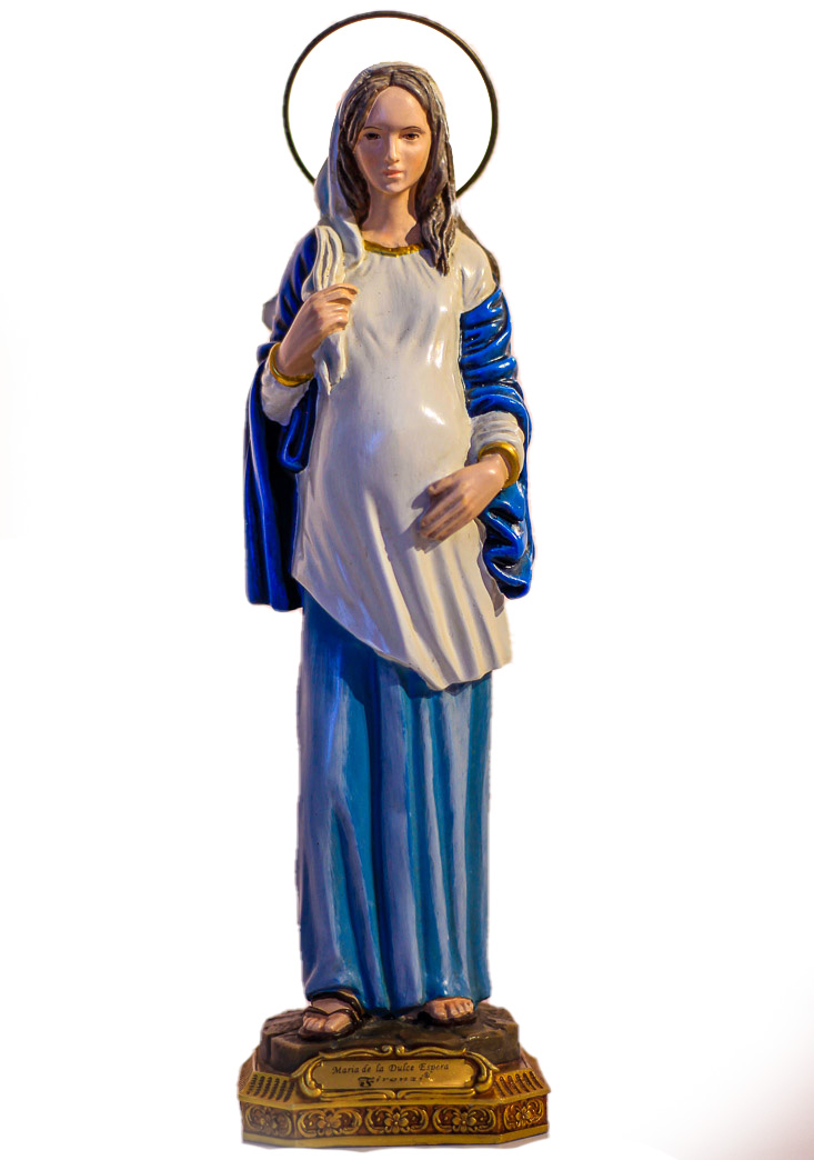 VIRGEN DULCE ESPERA (20CM DE ALTO)