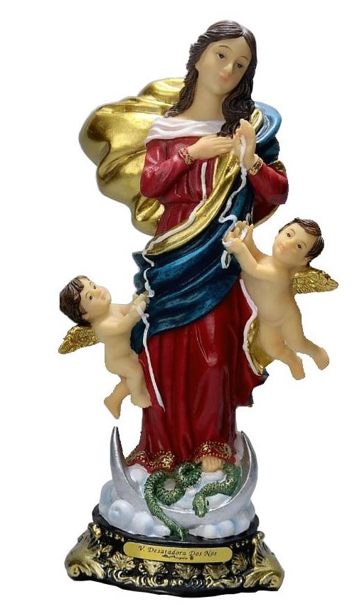 VIRGEN DESATANUDOS  (20CM)