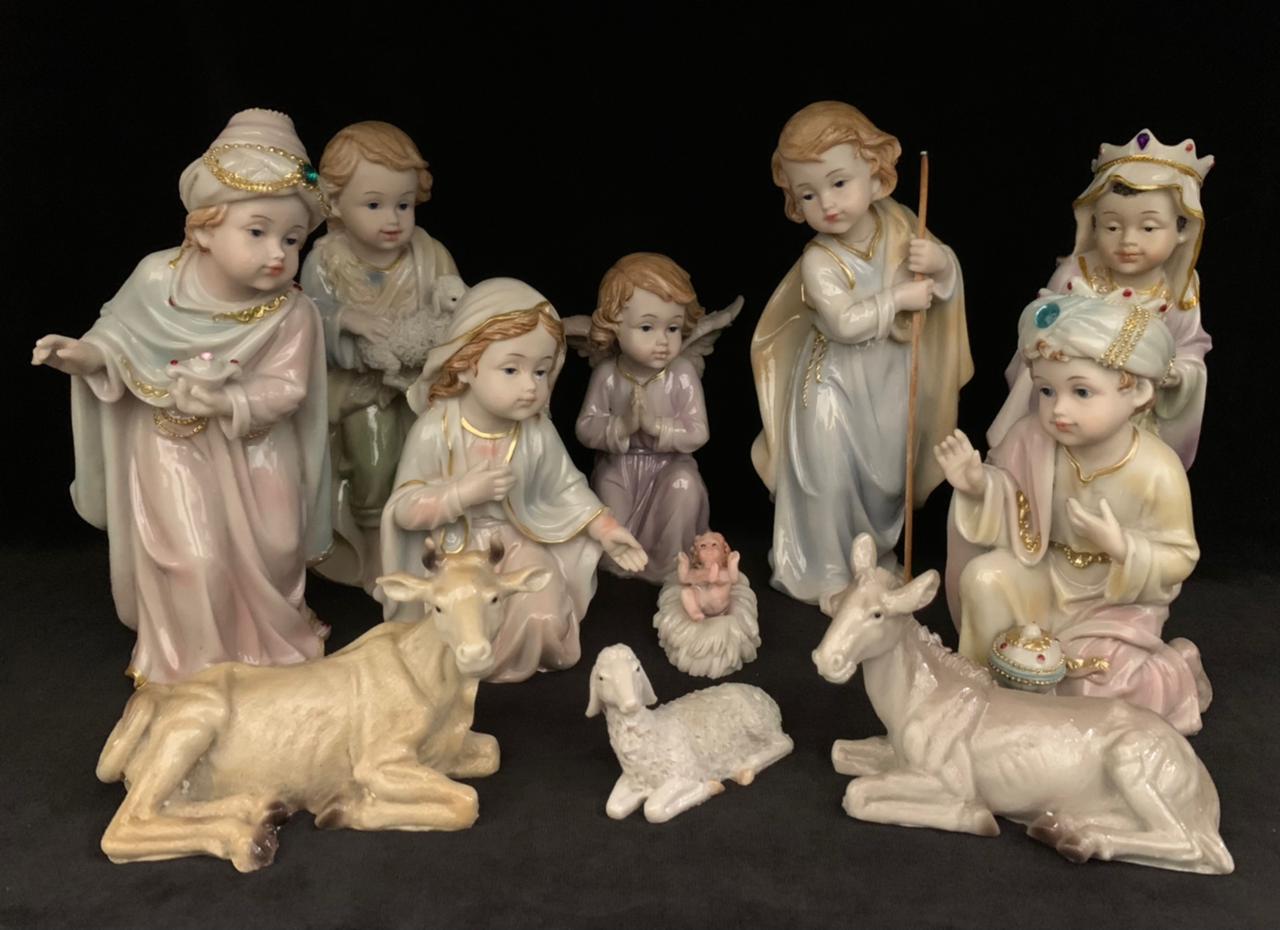 NACIMIENTO INFANTIL 11 PIEZAS (20 CM DE ALTO)(10284L)1065426840