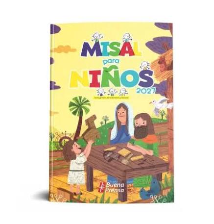 MISAL 2027 PARA NIÑOS CICLO B (INCLUYE LIBRO DE ORACIONES Y STICKERS)1593086531