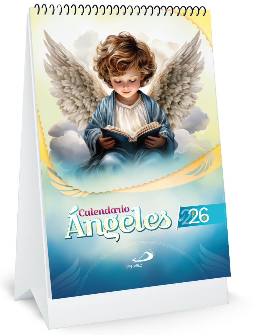 CALENDARIO 2026 ANGELES ESCRITORIO