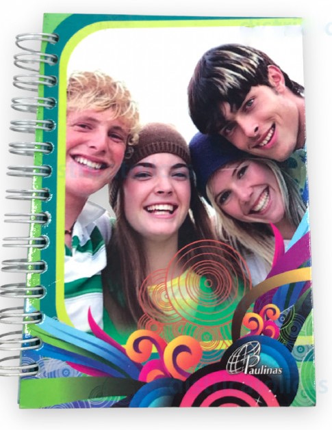 MINI LIBRETA ARGOLLADA JOVENES