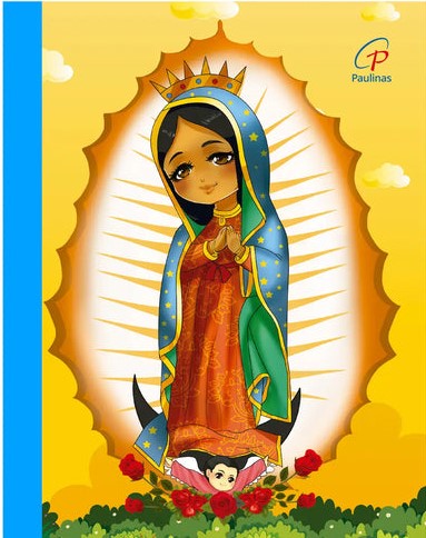 CUADERNO INFANTIL COSIDO VIRGEN DE GUADALUPE (LINEAS)178814709