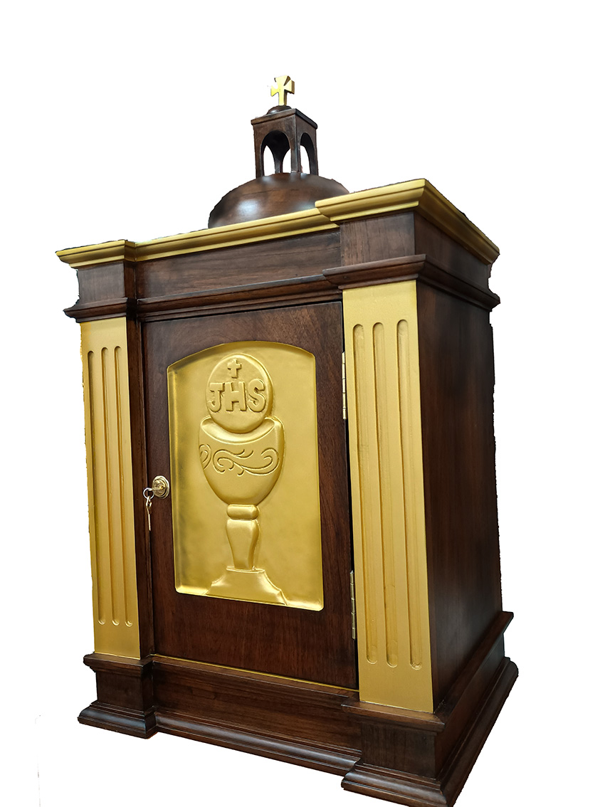 SAGRARIO CON CUPULA (MADERA DE CEDRO)