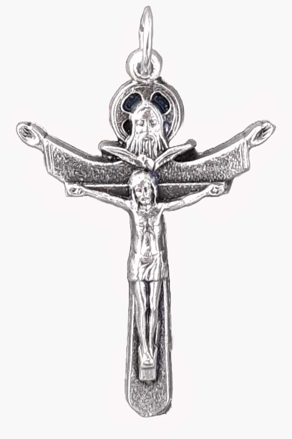 CRUCIFIJO SANTISIMA TRINIDAD 5.50MM (CXM65)