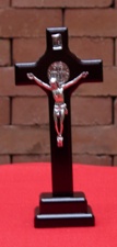 CRUCIFIJO SAN BENITO NO.9 CON BASE1065426840