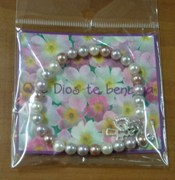 PULSERA DOS DIJES DE PLATA