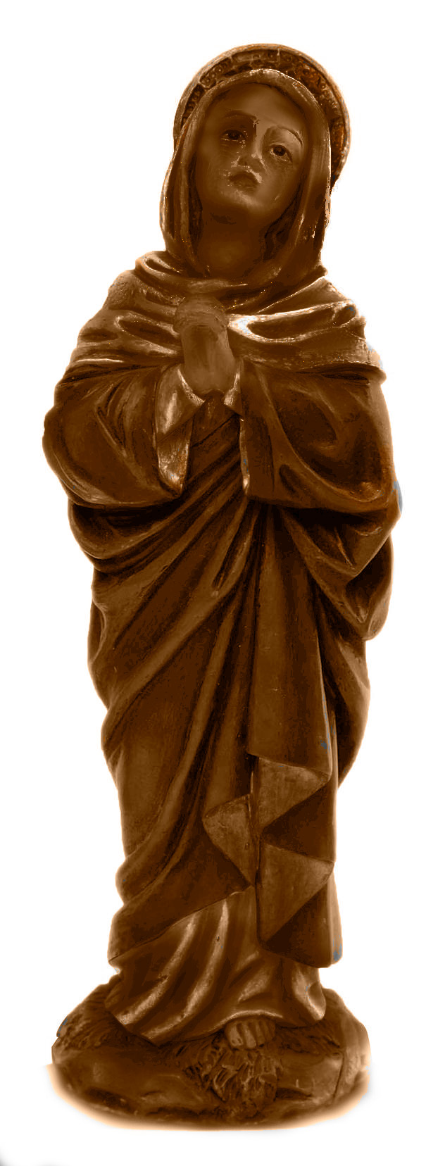 VIRGEN DOLOROSA (12CM DE ALTO) (COLOR BRONCE)1065426840