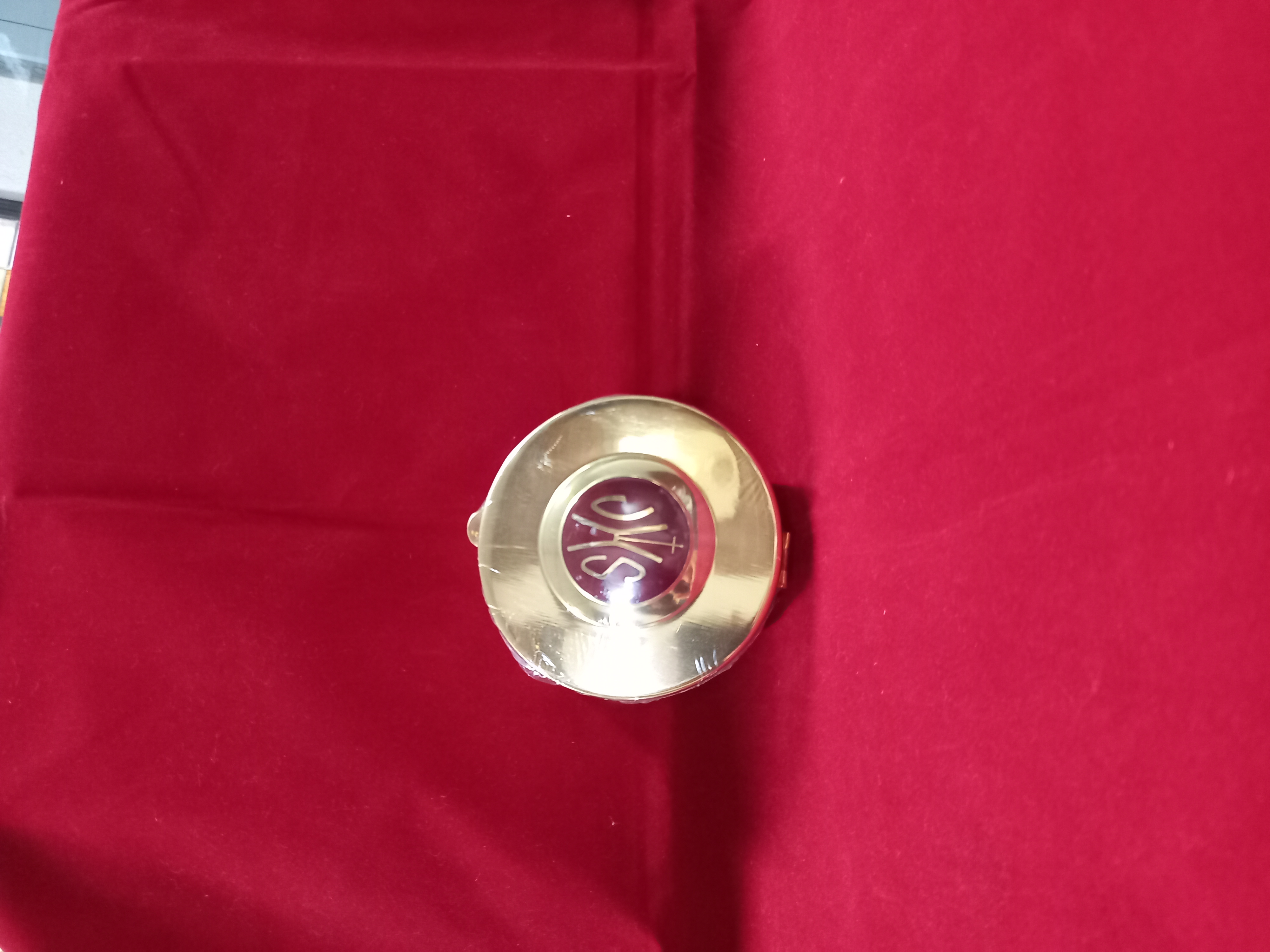 PORTAVIATICO No. 611, METAL DORADO, ESMALTADO1065426840