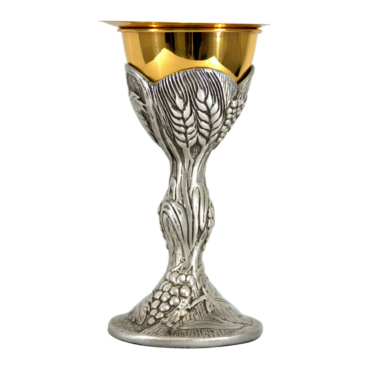 CALIZ CON PATENA. GAJO DE UVAS (23CM DE ALTO, 10.5CM DE DIAMETRO)(21-1024SOB)1065426840