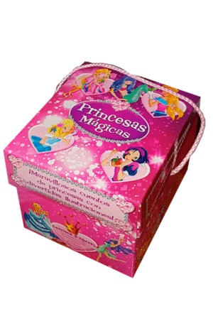 CAJITA MAGICA PRINCESAS MAGICAS. 5 MINI LIBROS
