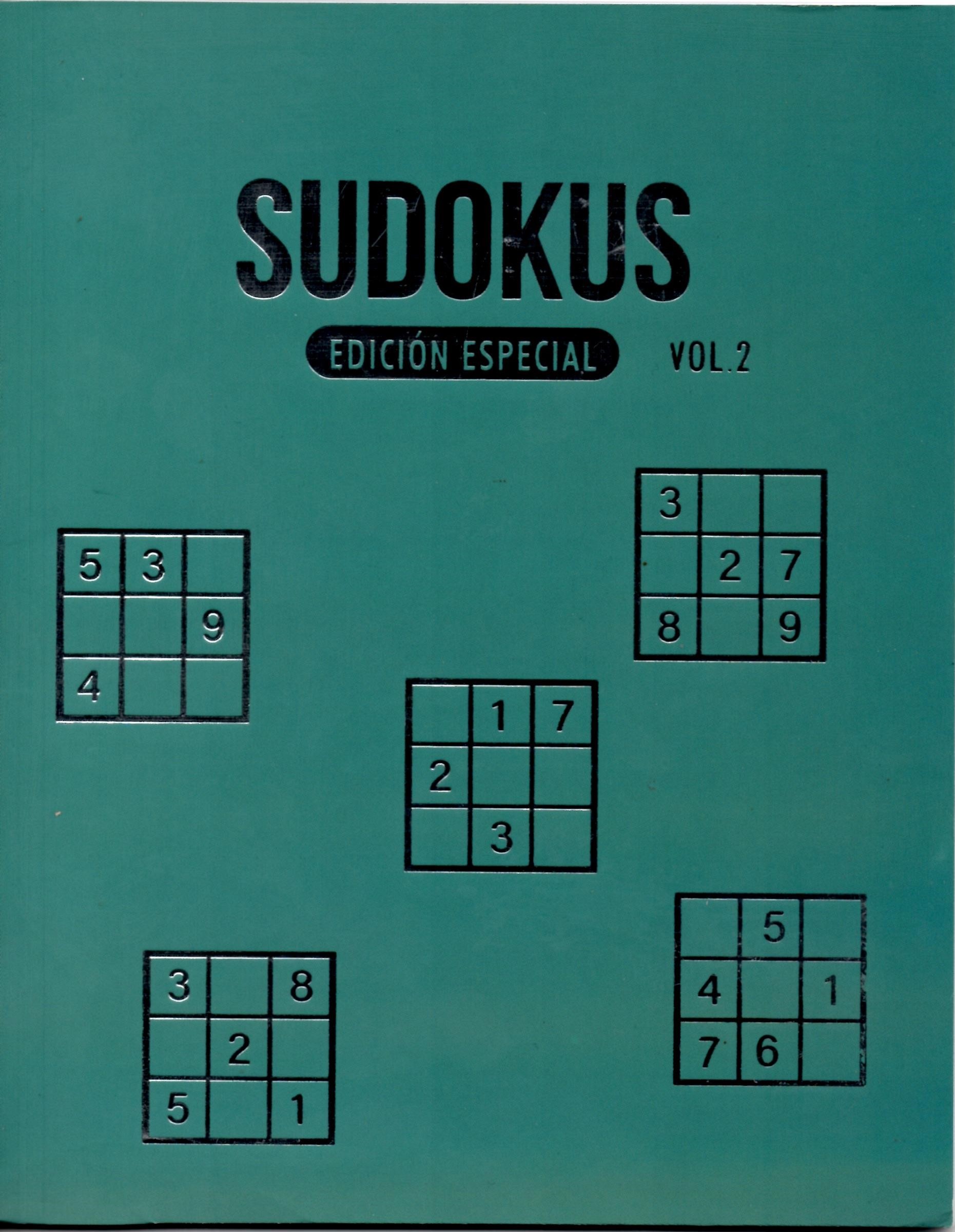 SUDOKUS. EDICION ESPECIAL VOL 2