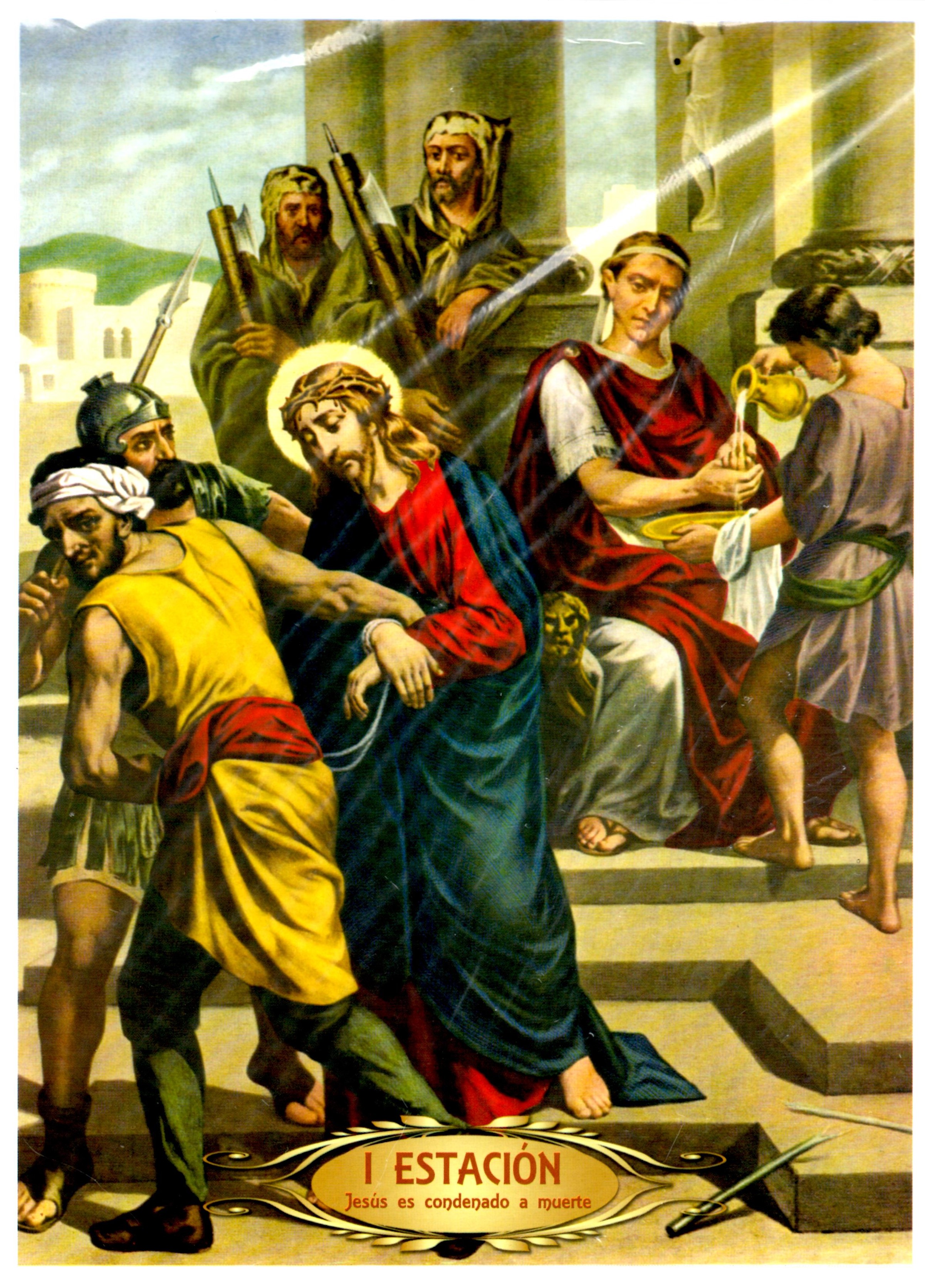 VIA CRUCIS (LAMINAS CARTA)