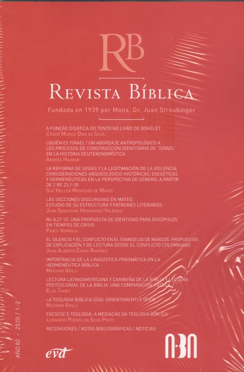 REVISTA BIBLICA. 2021 / 3-41097374793
