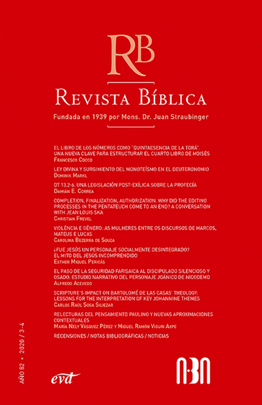 REVISTA BIBLICA. 2020 / 3-41097374793