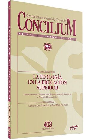 REVISTA CONCILIUM: LA TEOLOGÍA EN LA EDUCACIÓN SUPERIOR