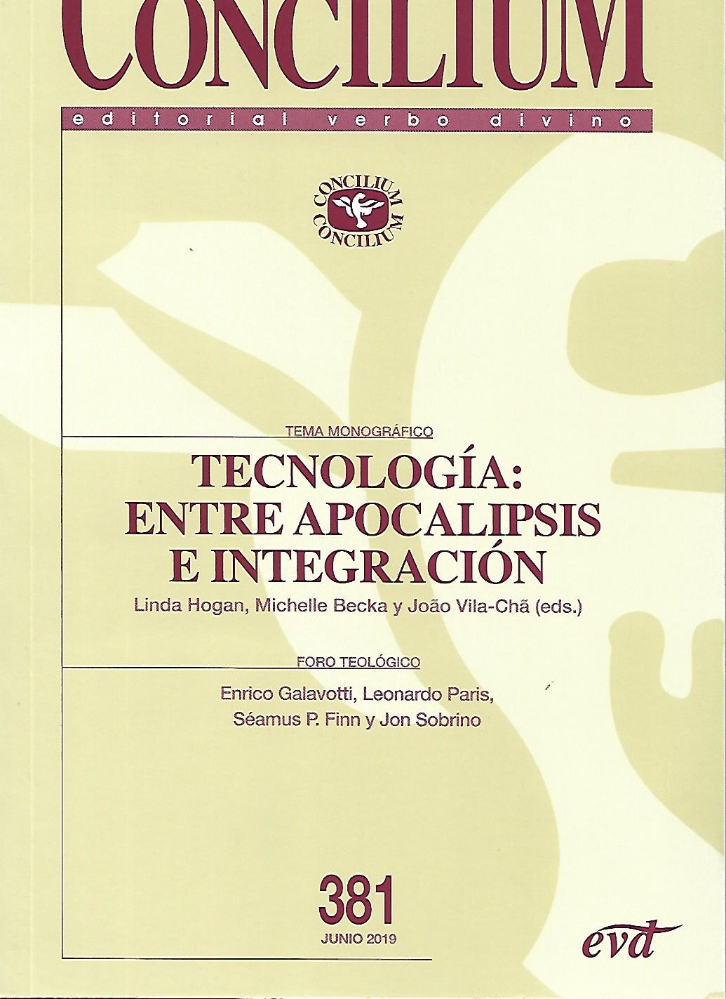 REVISTA CONCILIUM: TECNOLOGIA: ENTRE APOCALIPSIS E INTEGRACION1708882687