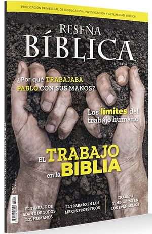 RESEÑA BIBLICA 124: EL TRABAJO EN LA BIBLIA1188203944