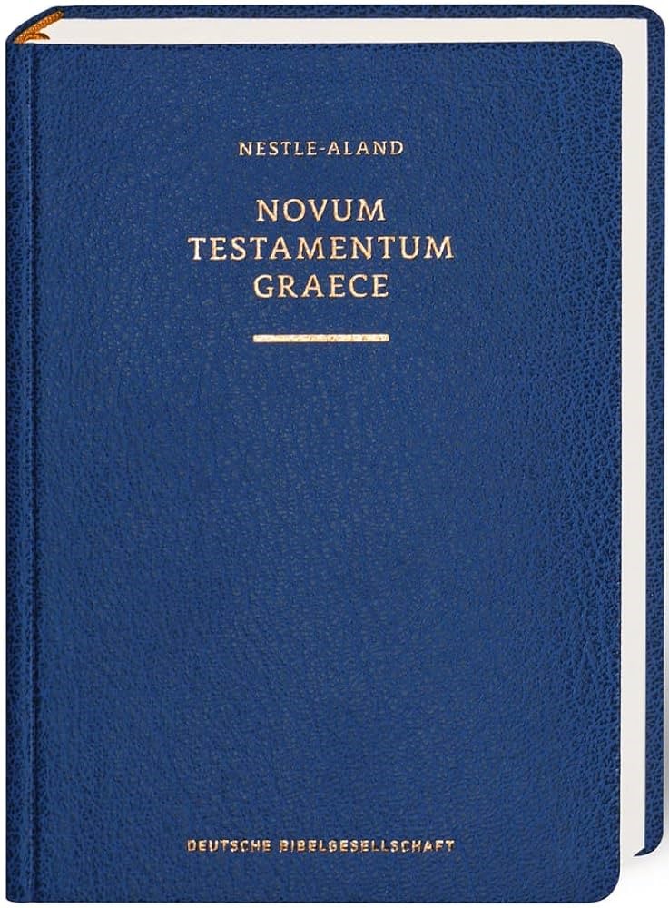 NOVUM TESTAMENTUM GRAECE (NUEVO TESTAMENTO ALEMAN/GRIEGO)