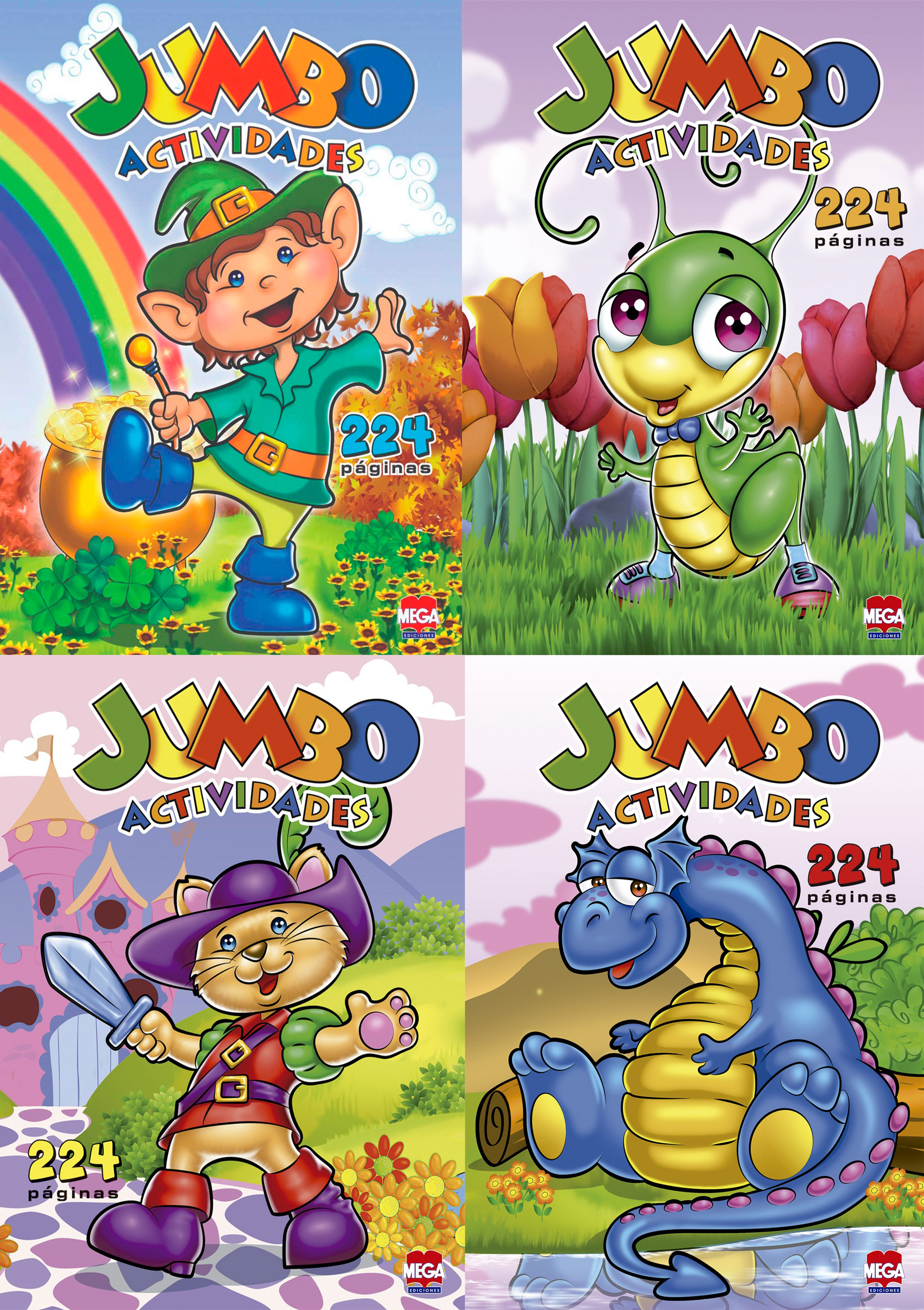 COLECION JUMBO ACTIVIDADES (COLOREAR)777342738
