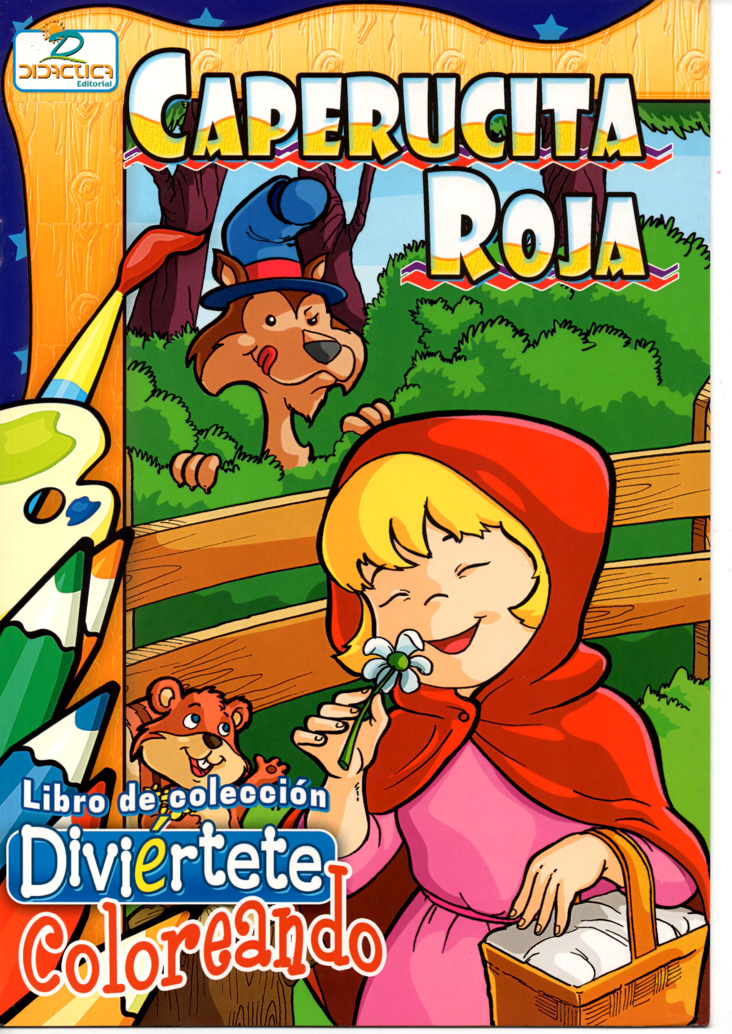 CAPERUCITA ROJA (DIVIERTETE COLOREANDO)1810817678