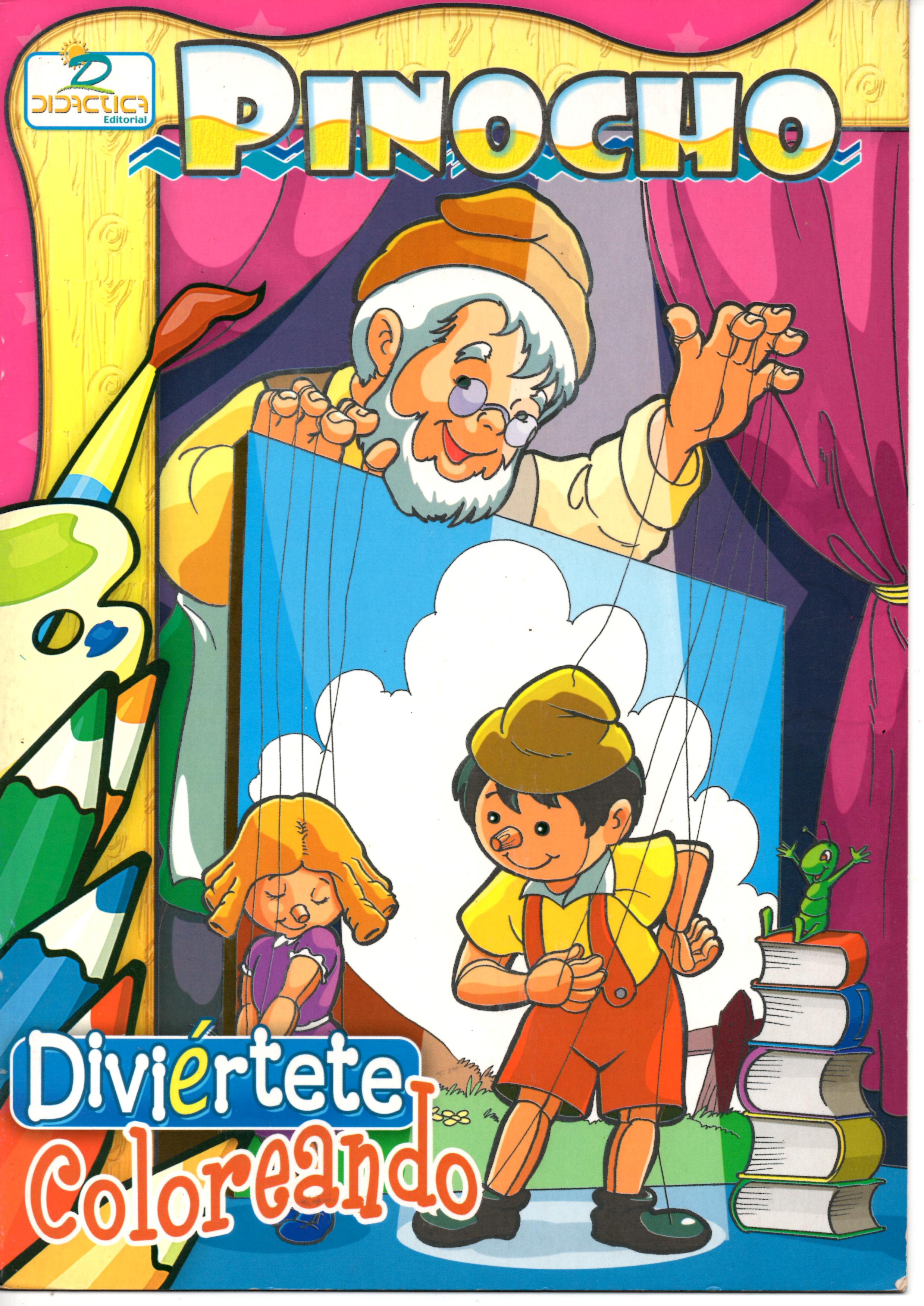 PINOCHO (DIVIERTETE COLOREANDO)1892814685