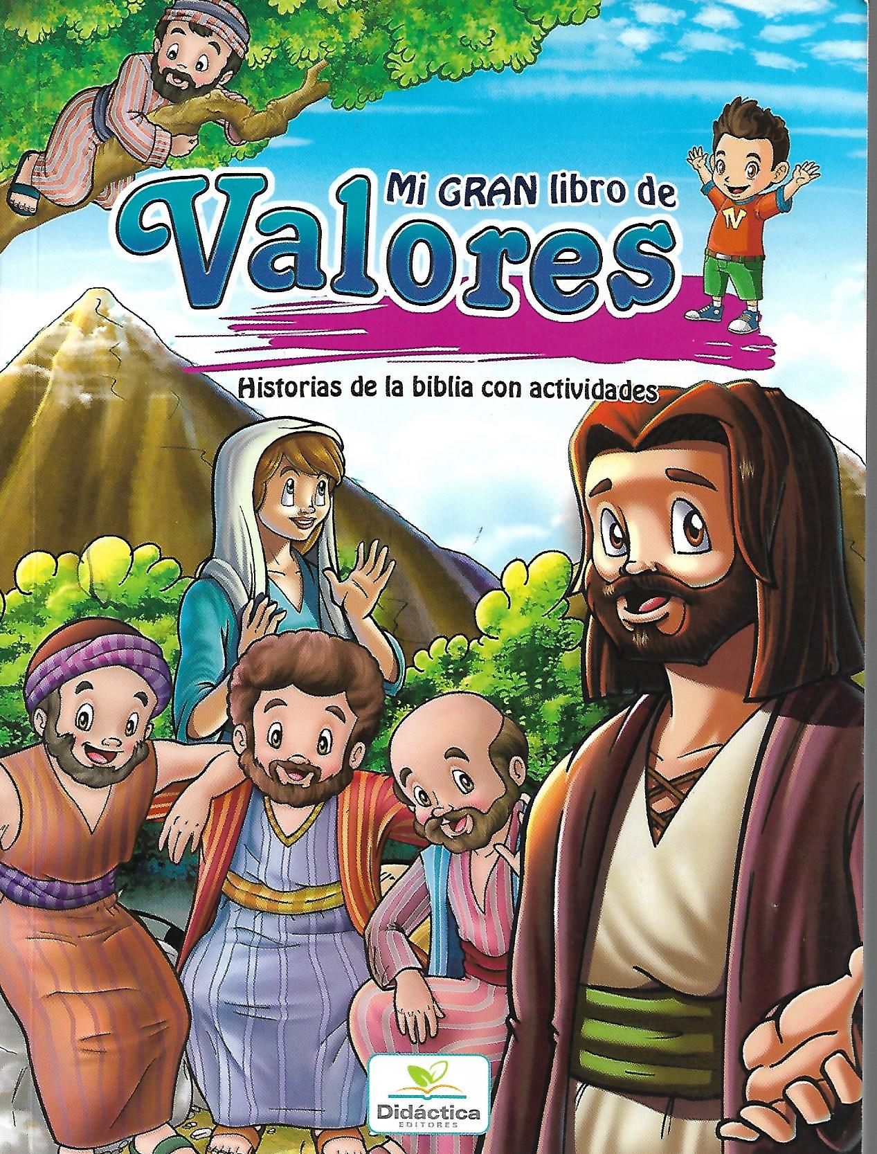 MI GRAN LIBRO DE VALORES. HISTORIAS DE LA BIBLIA CON ACTIVIDADES1810817678