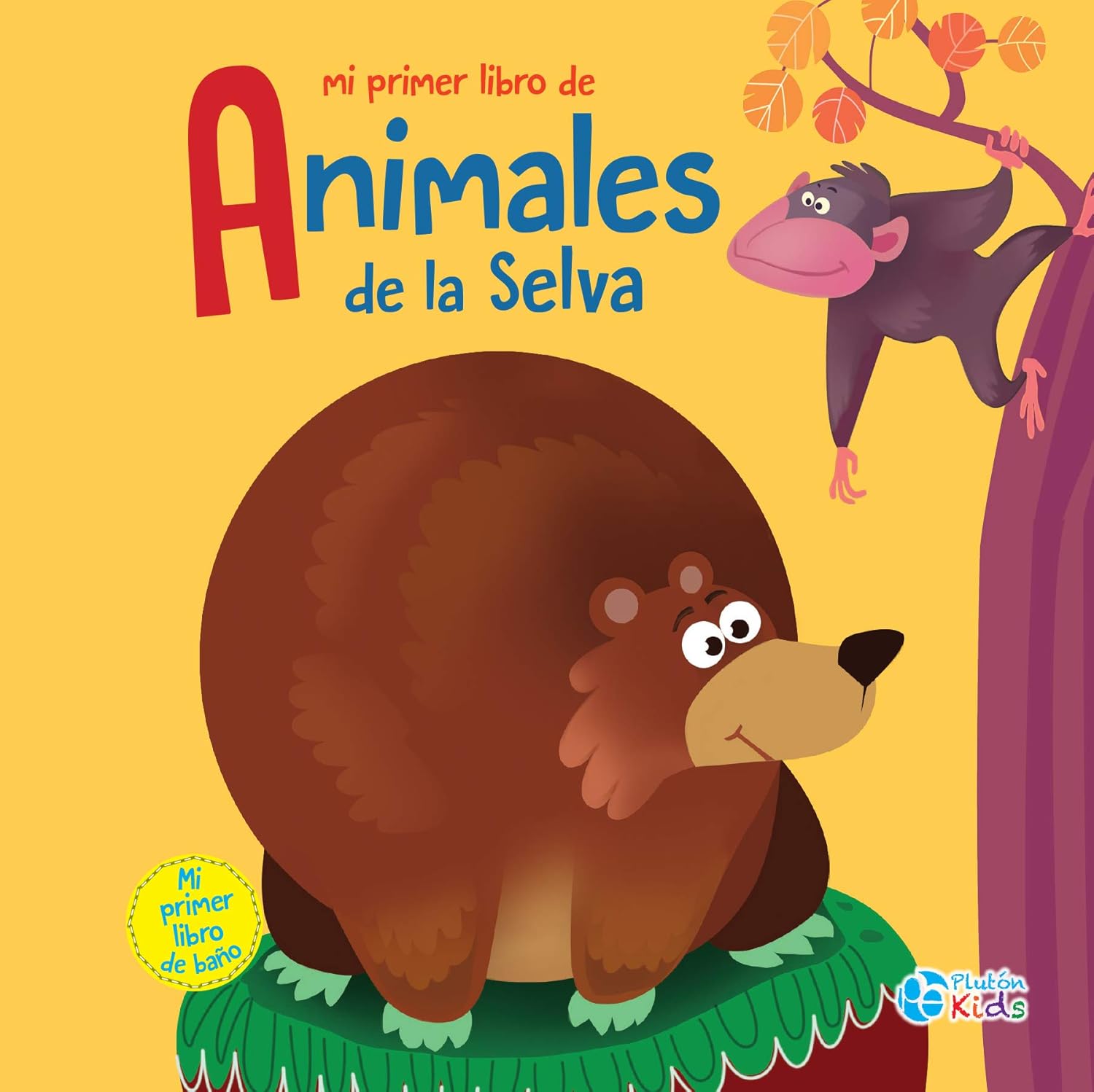 MI PRIMER LIBRO DE ANIMALES DE LA SELVA (LIBRO SUAVE)1208214190