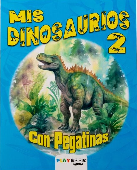 MIS DINOSAURIOS 2 (CON PEGATINAS)