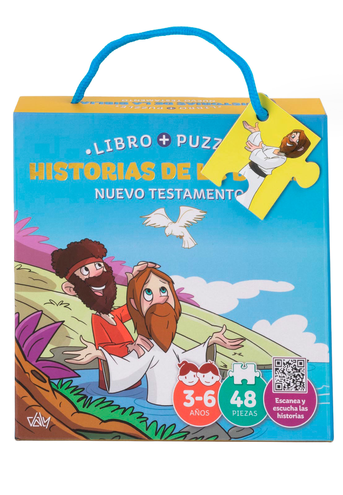 HISTORIAS DE LA BIBLIA. NUEVO TESTAMENTO (LIBRO + PUZZLE)