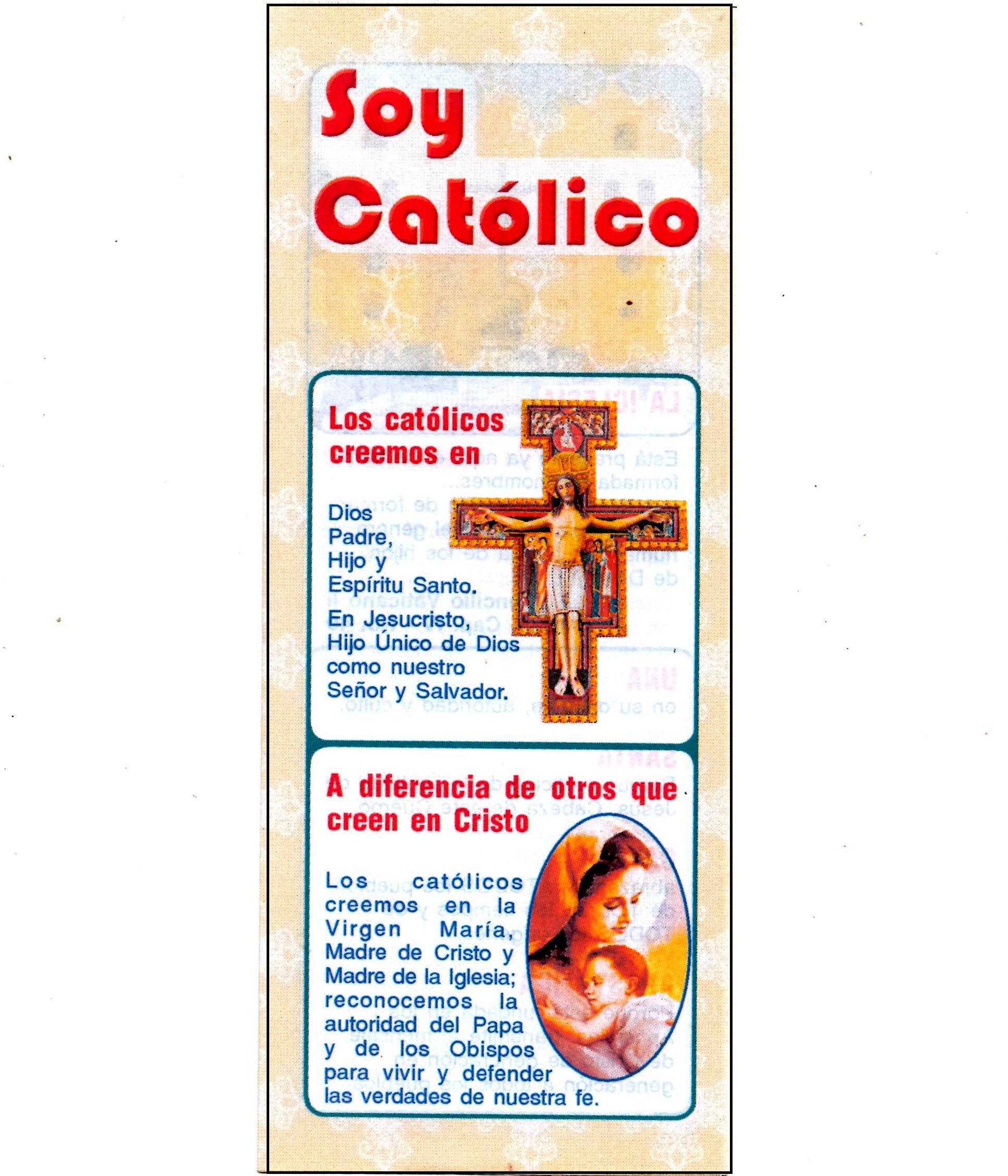 SOY CATÓLICO (FOLLETIN)