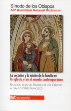LA VOCACION Y LA MISION DE LA FAMILIA EN LA IGLESIA Y EN EL MUNDO CONTEMPORANEO