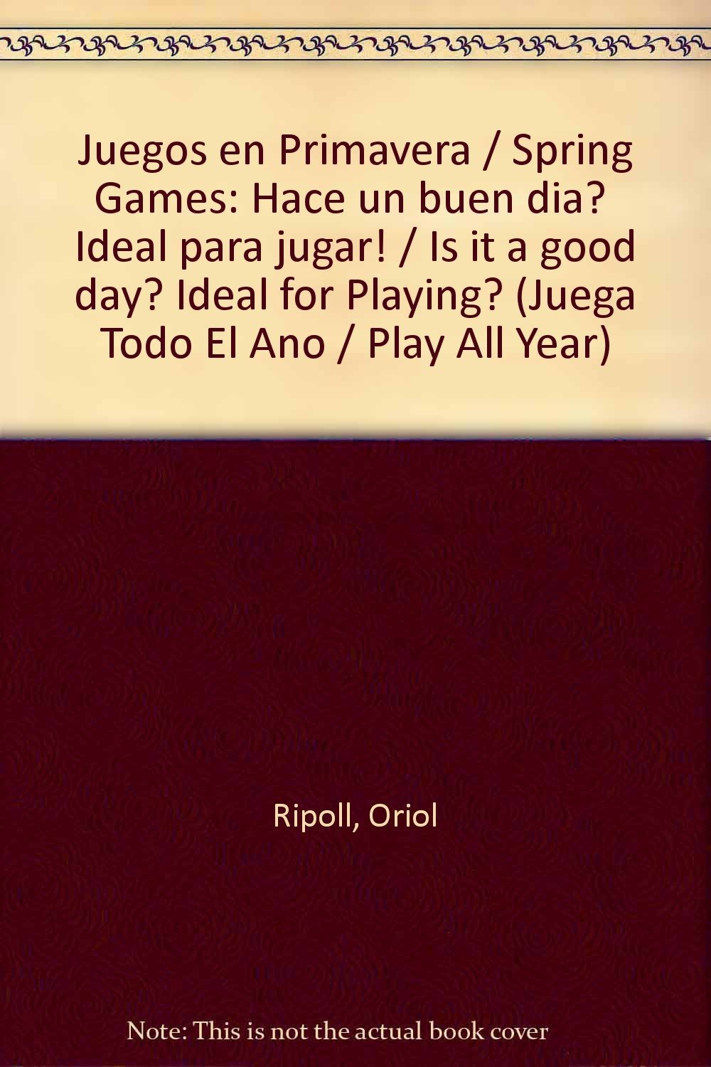 PRIMAVERA. HACE UN BUEN DIA? IDEAL PARA JUGAR!1810817678