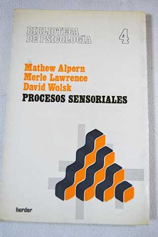 PROCESOS SENSORIALES