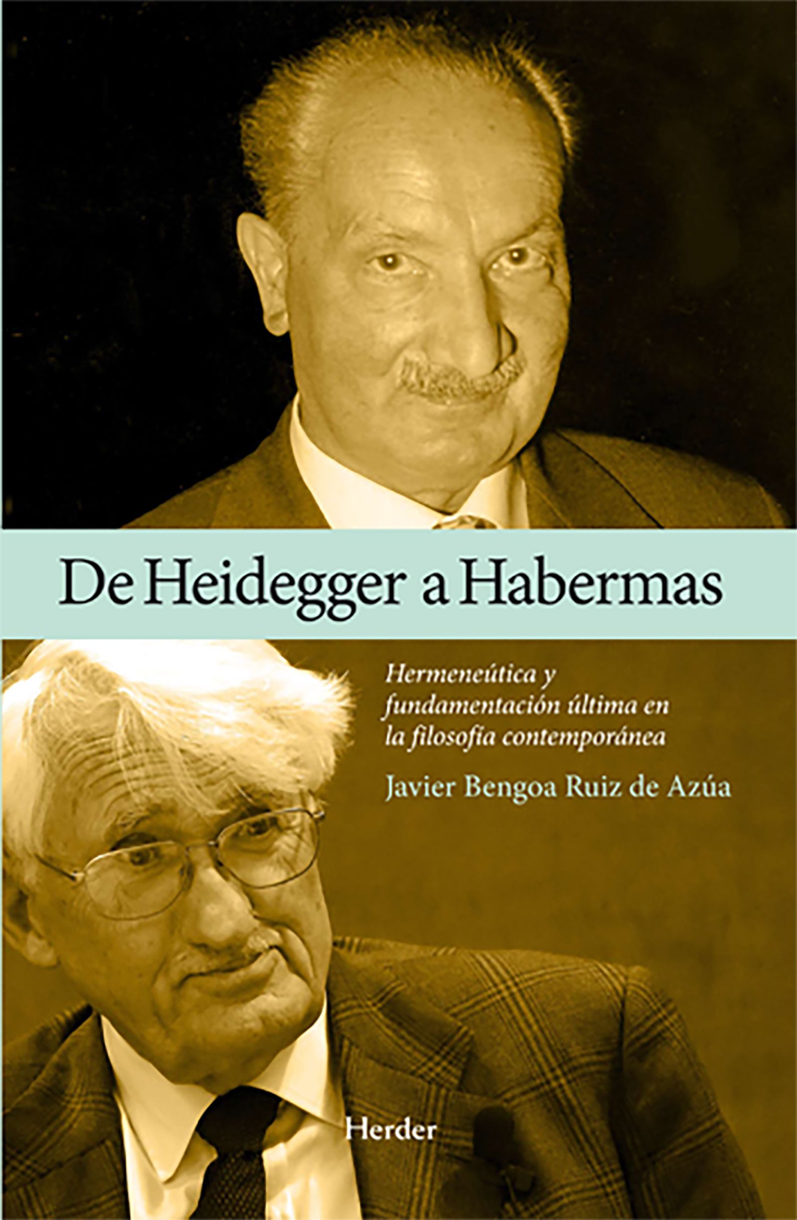 DE HEIDEGGER A HABERMAS1248437351