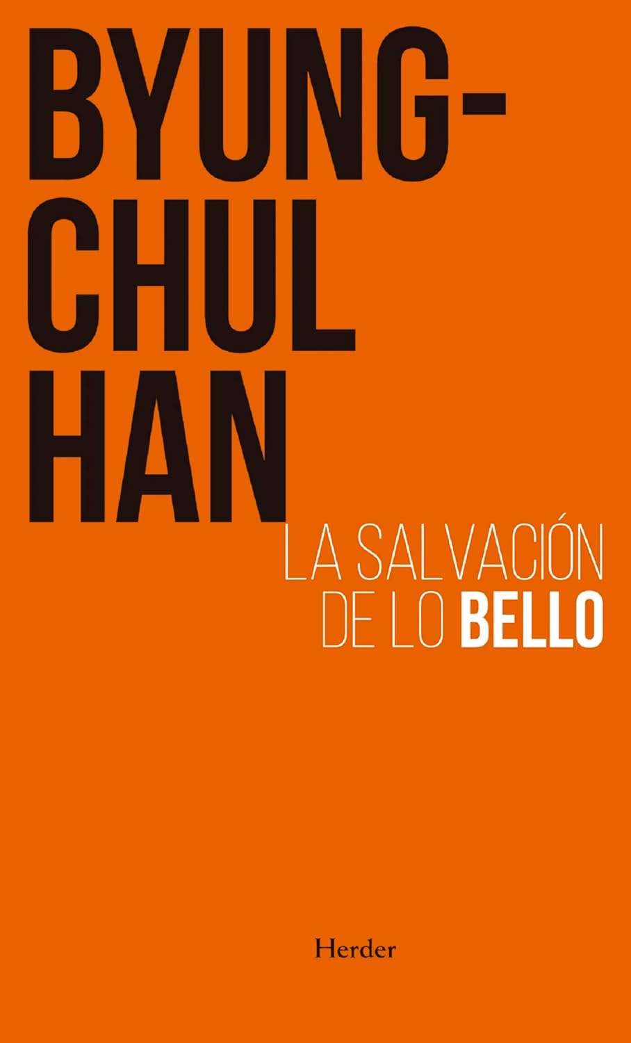 SALVACIÓN DE LO BELLO