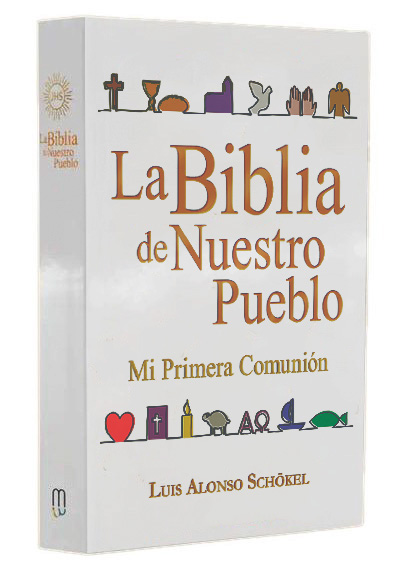 B. BIBLIA DE NUESTRO PUEBLO MI PRIMERA COMUNION1587237735