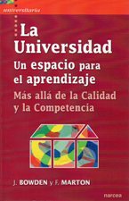 UNIVERSIDAD UN ESPACIO PARA EL APRENDIZAJE. MAS ALLA DE LA CALIDAD Y LA COM133005842