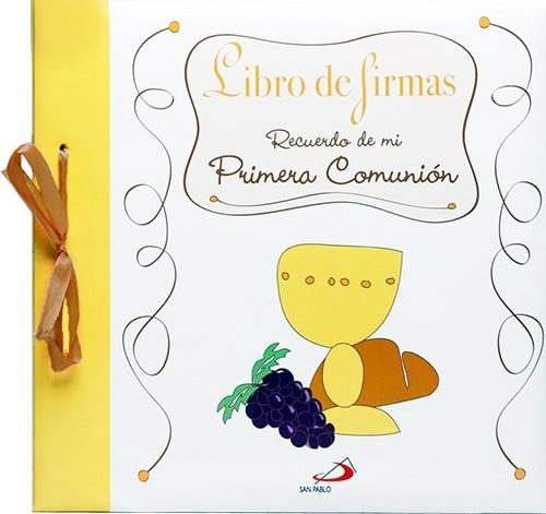 RECUERDO DE MI PRIMERA COMUNION. LIBRO DE FIRMAS1810817678