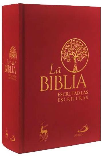 B. LA BIBLIA, ESCRUTAD LAS ESCRITURAS (PASTA DE TELA)