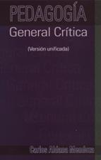 PEDAGOGIA GENERAL CRITICA