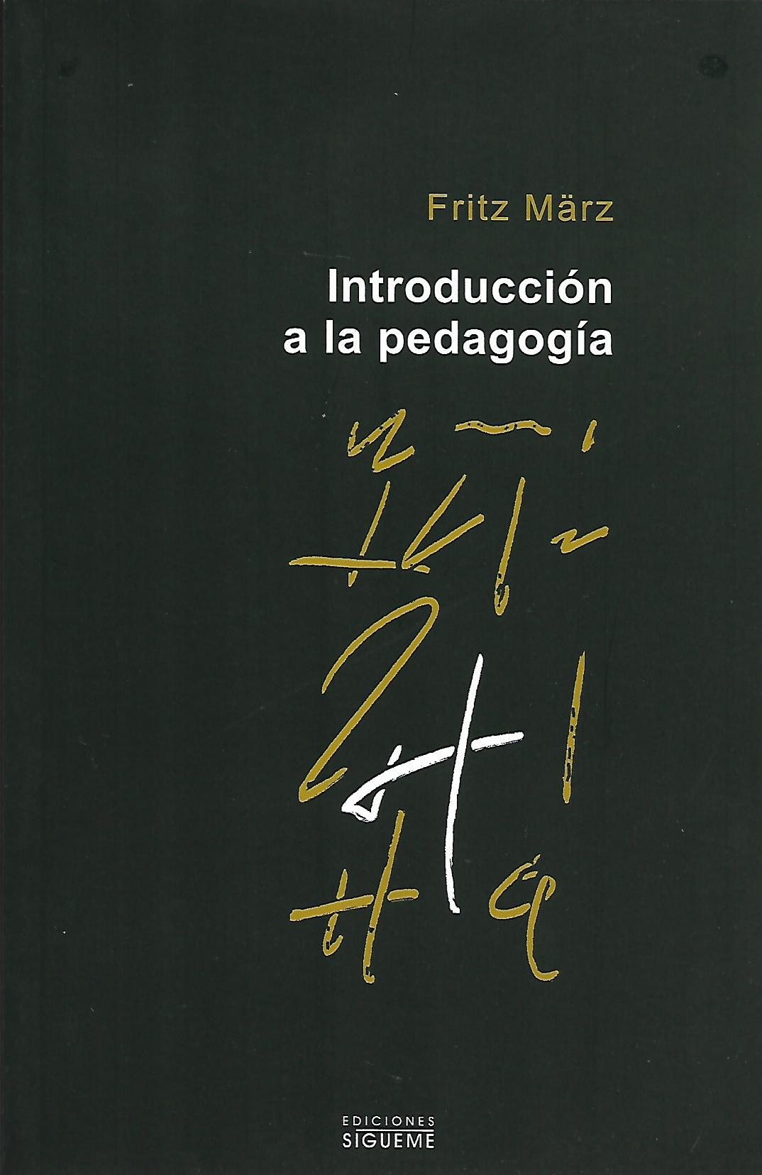INTRODUCCION A LA PEDAGOGIA