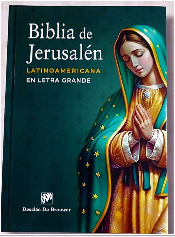 B. BIBLIA DE JERUSALEN LATINOAMERICANA LETRA GRANDE (CON INDICES)512769442