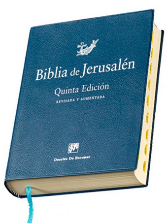 B. BIBLIA DE JERUSALEN MANUAL M-0 PLASTICO (CON INDICE)512769442