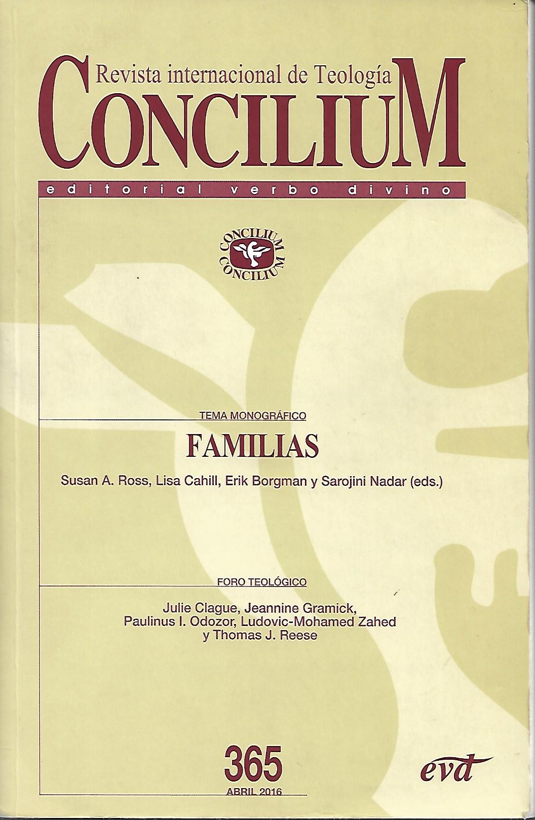REVISTA CONCILIUM: FAMILIAS