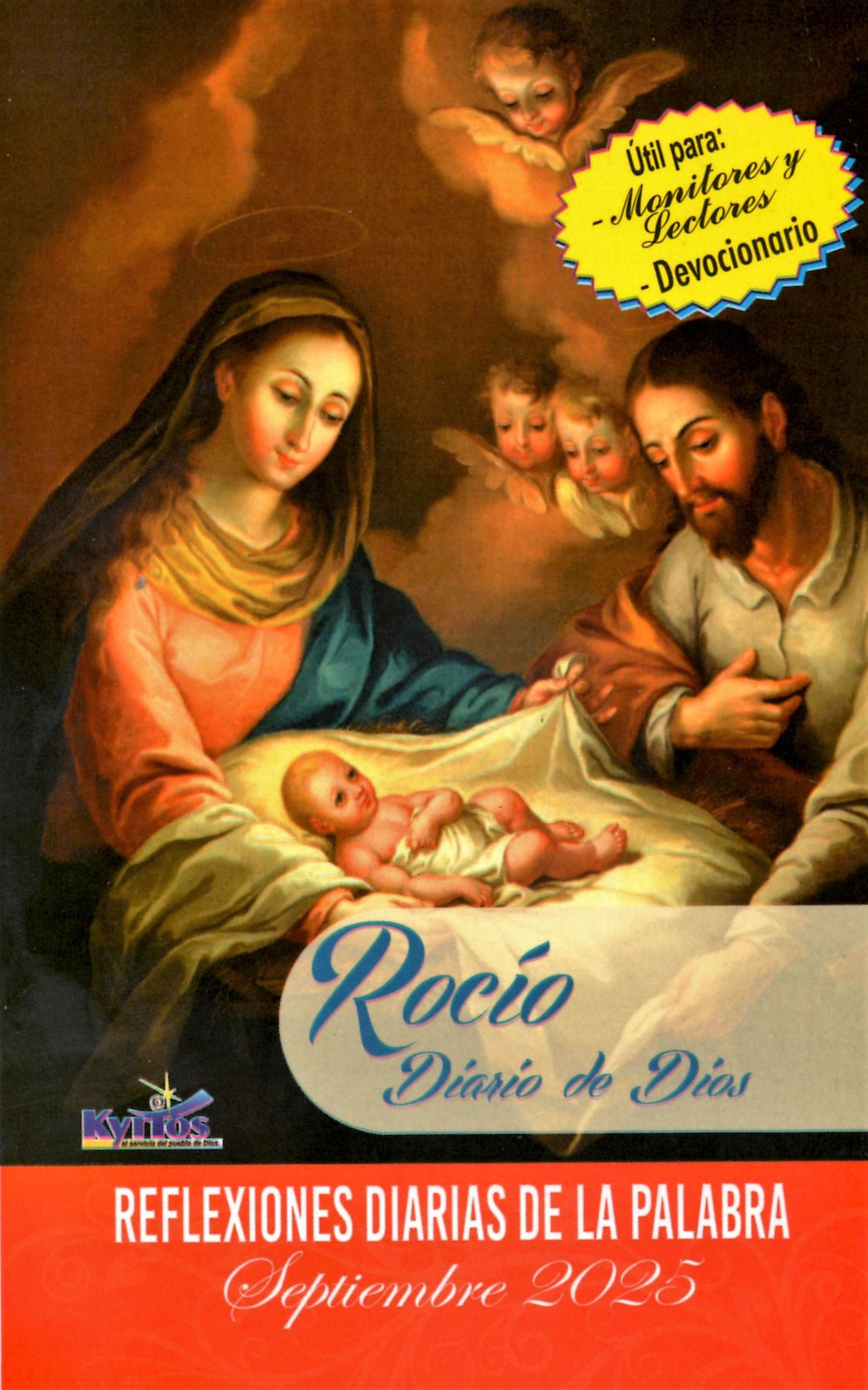 ROCÍO DIARIO DE DIOS SEPTIEMBRE 2025. REFLEXIONES DIARIAS DE LA PALABRA